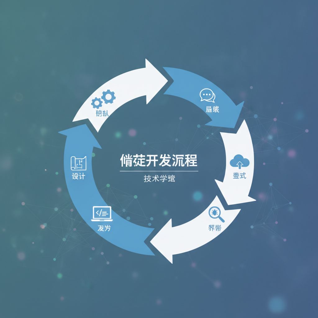 敏捷开发流程示意图
